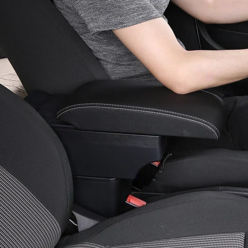 TONC Luxury Central Armrest Storage Box Designed for DUSTER Model - Offers Added Convenience