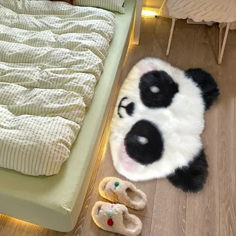 Wholesale Price High Quality Black Dark Grey White Plain Area Rugs Living Room Mats Bed Room Rugs Faux Sheep Fur Carpet