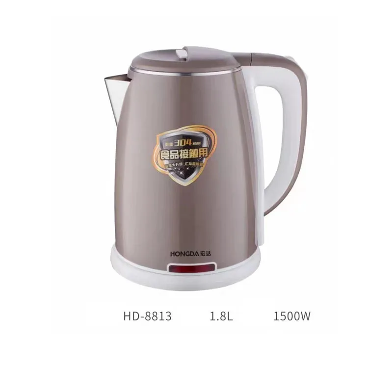 2022 Home Appliances 1.8l Electrical Jug SUS 201 Electric Kettle