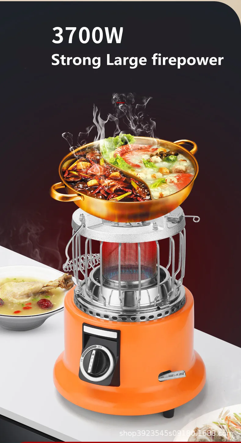 Hot Sale Newest Design Portable Camping Gas Heater Power Living Outdoor Garage Room Bathroom Bedroom Garden Origin Infrared Type