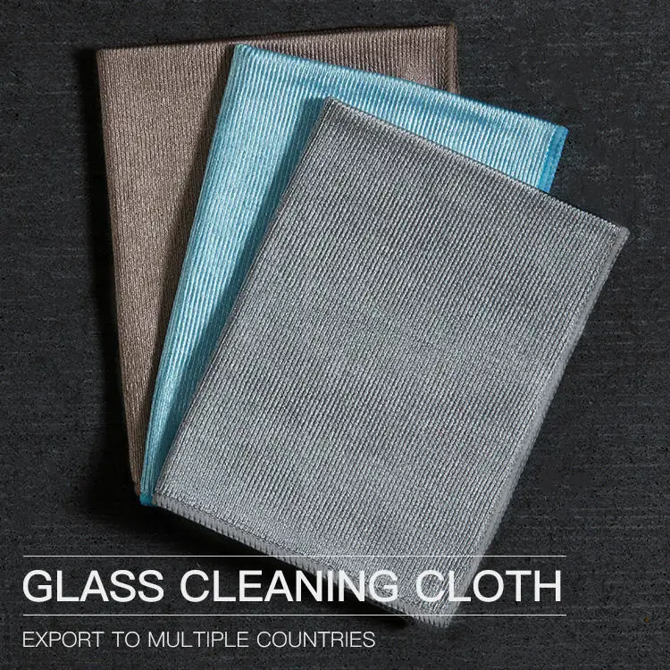Microfiber Glass Cloth Wearable Rag Streak Free Lint Free Quickly Clean Windows Windshields Mirrors and Stainless Steel
