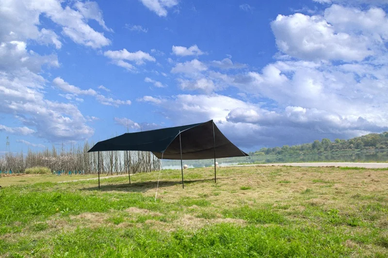 
Camping Fly Tarp Sunshade Tent Shelter for Sale 