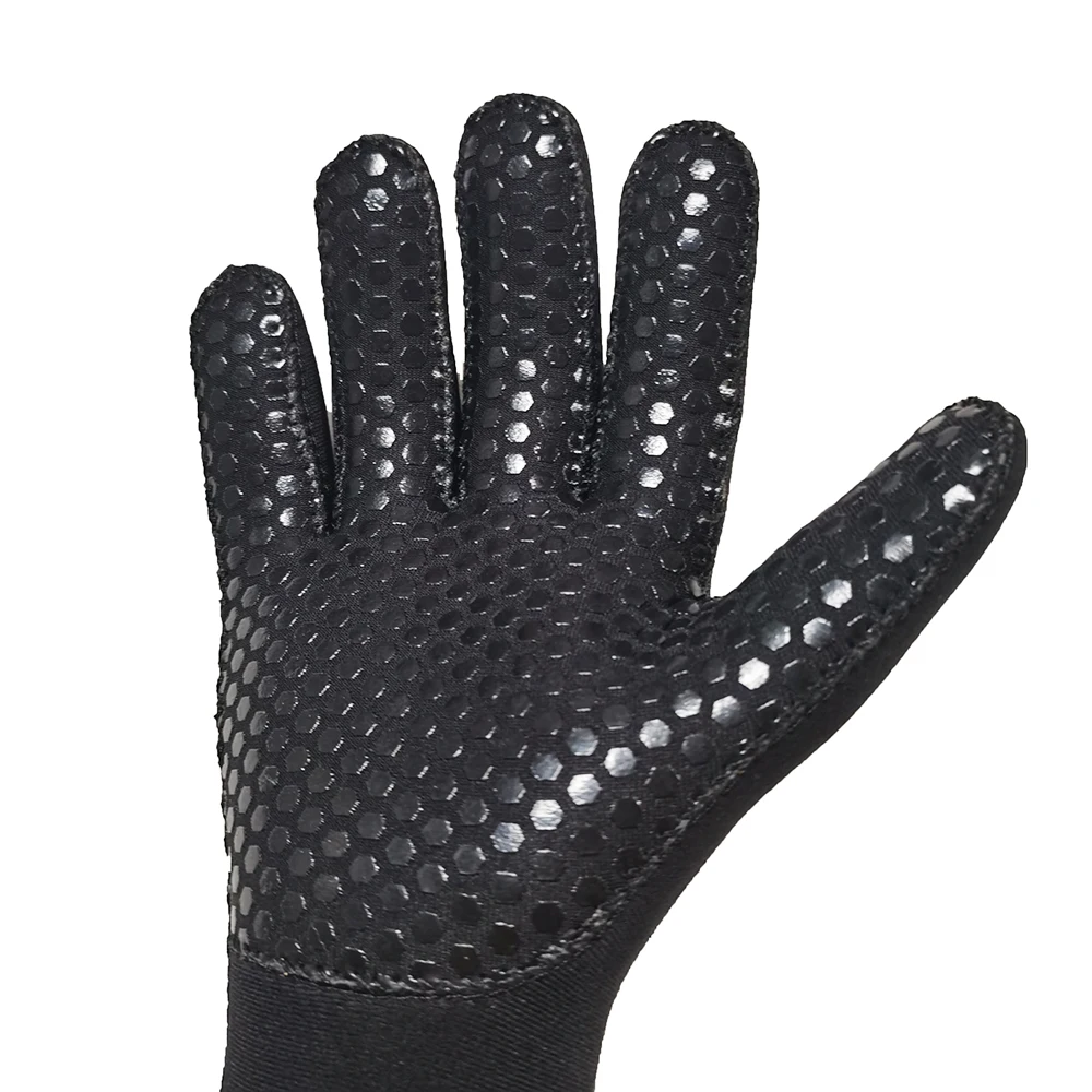 3mm 5mm Neoprene Five Finger Wetsuit Gloves for Spearfishing Diving Snorkeling Kayaking Surfing Winter Canoeing