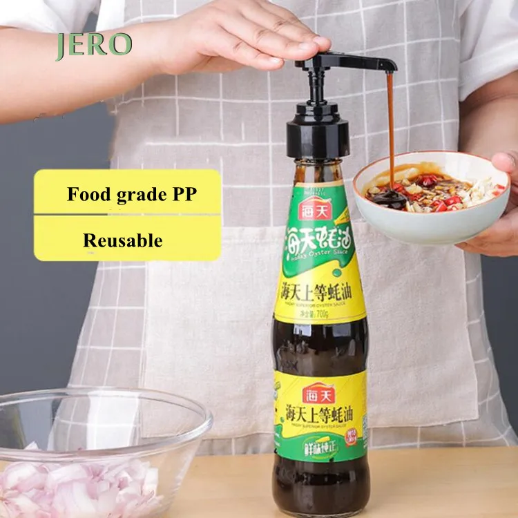 Wholesale PP syrup jam sauce pump 1oz syrup bottle pump syrup pump food grade