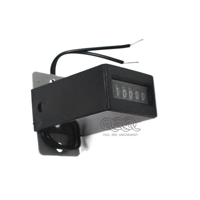 FullRed Meter For Game Machine Promotion Meter Counter Transparent Meter Coin Counter Meter for Arcade Machine