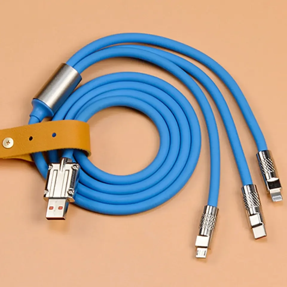 USB-кабель для быстрой зарядки 3in1 6 А