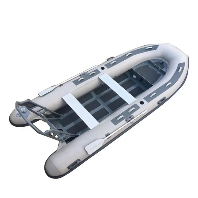 RHIB390 Welded Aluminum Inflatable Fishing River Boat