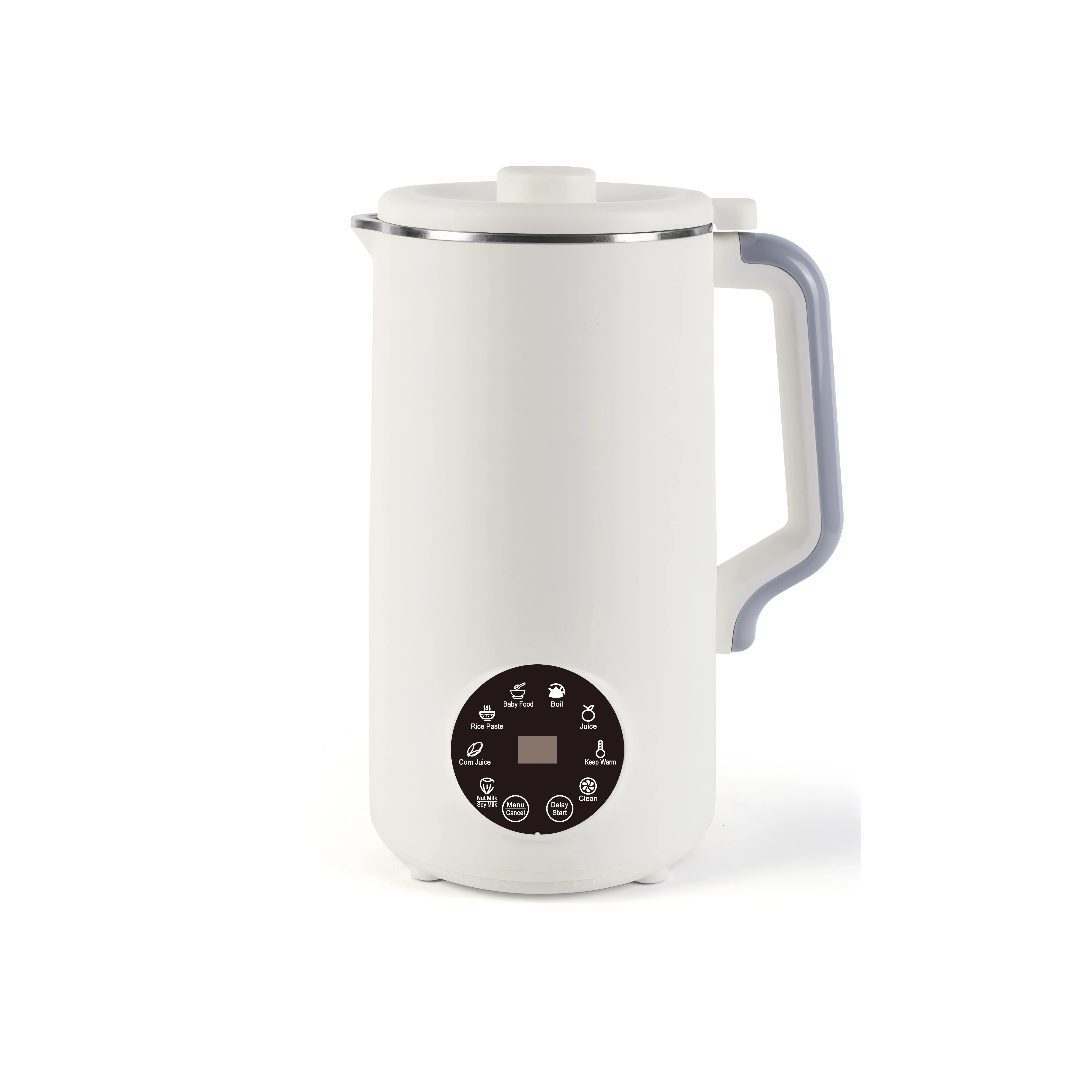 New Soybean Milk Making Machine No Soaking Filtering with 8 Modes and 12 Leaf Blades
