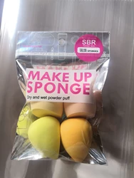 Two Shapes Mixed Packing Four Piece In One PVC Bag Make Up Beauty Sponges Blender Latex Free