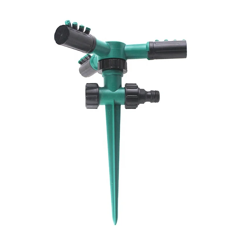 360 automatic rotary rocker pluggable tandem irrigation cooling and maintenance sprinkler for gardens