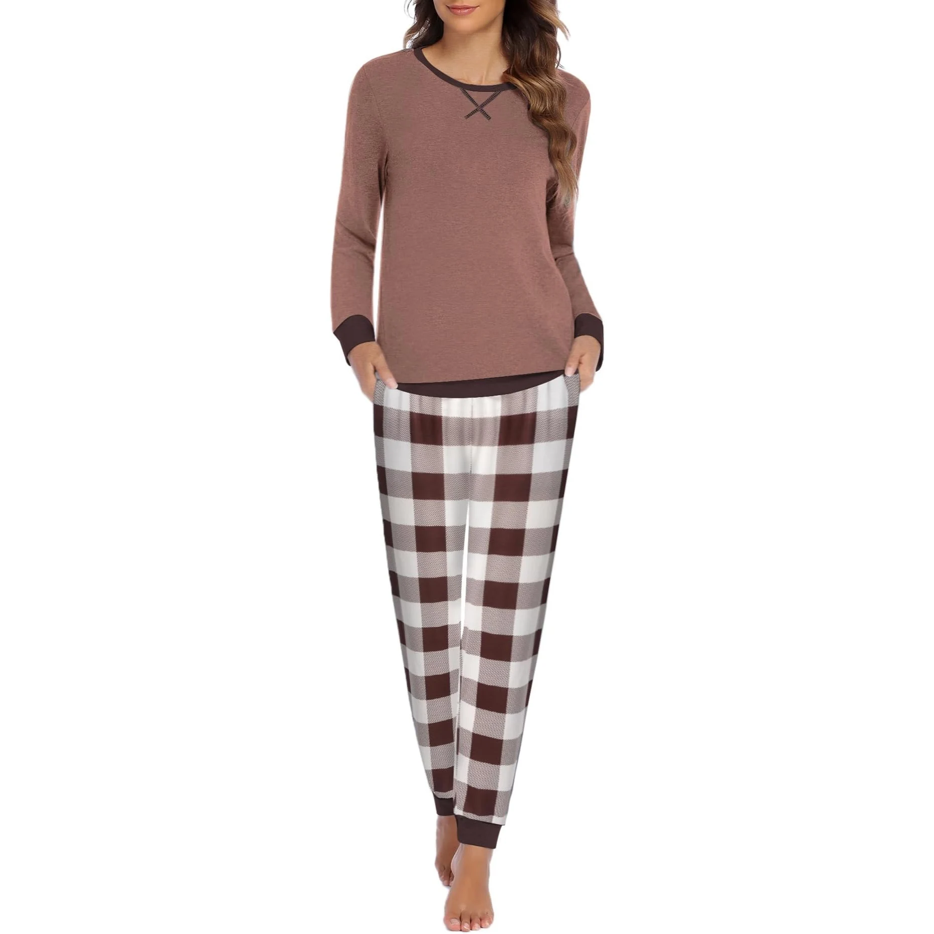 Lounge Sets for Women Two Piece Outfits Cozy Pajamas Fall Fashion 2024