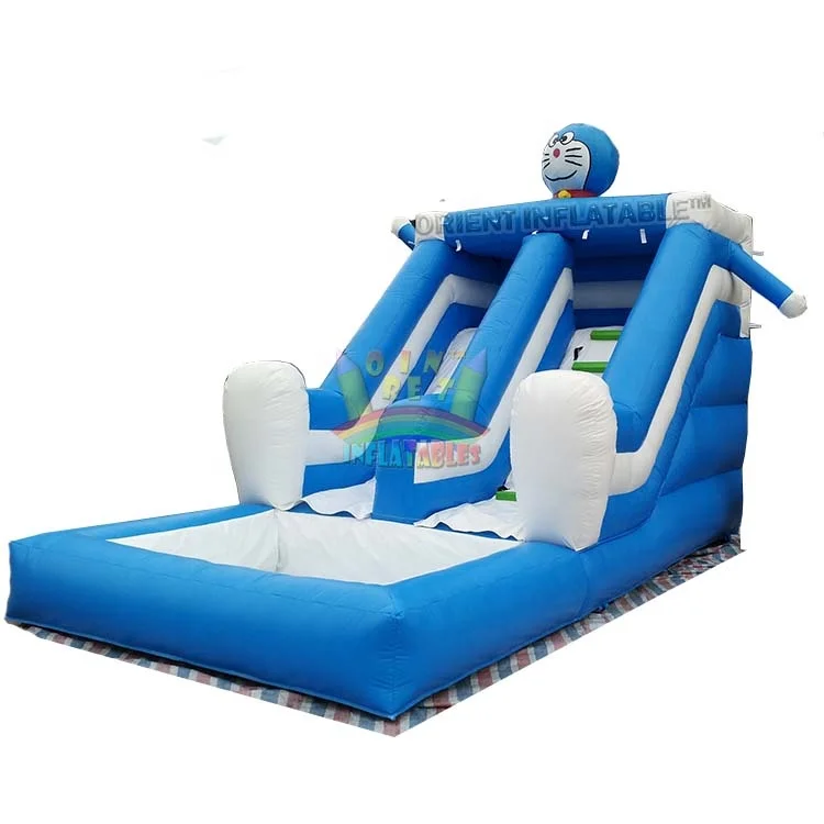 Orient распродажа надувных изделий на заказ для детей Одежда по мотивам мультфильма «Дораэмон» надувная водяная горка для бассейна копирования мокрой слайд