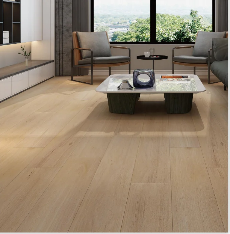 Easy Installment 5.0mm/0.3mm  PVC Flooring Commercial Wooden PVC Vinyl Flooring