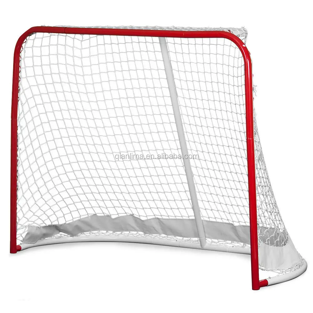 Youth Street Hockey Net Lightweight and Portable Outdoor Sports Hockey Set with Hockey Target for Skill Development