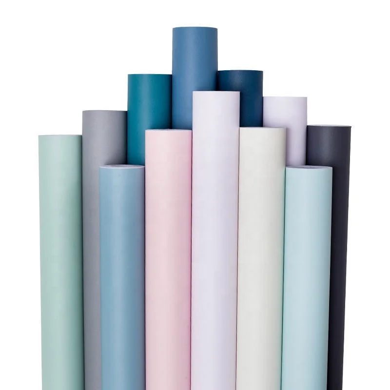 PVC Solid Color Film Roll for Furniture Decorative for Vacuum Machine Decorative Thick Film