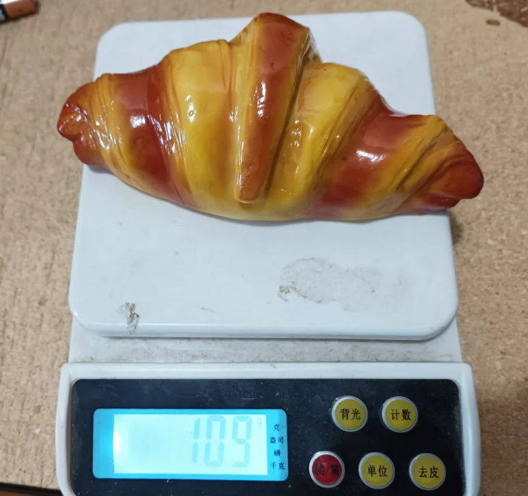 Creative Croissant Crescent Roll Cross Bun Toast Bread Baguette LED Night Lights Battery Bedside Lamp ABS 5W Decor