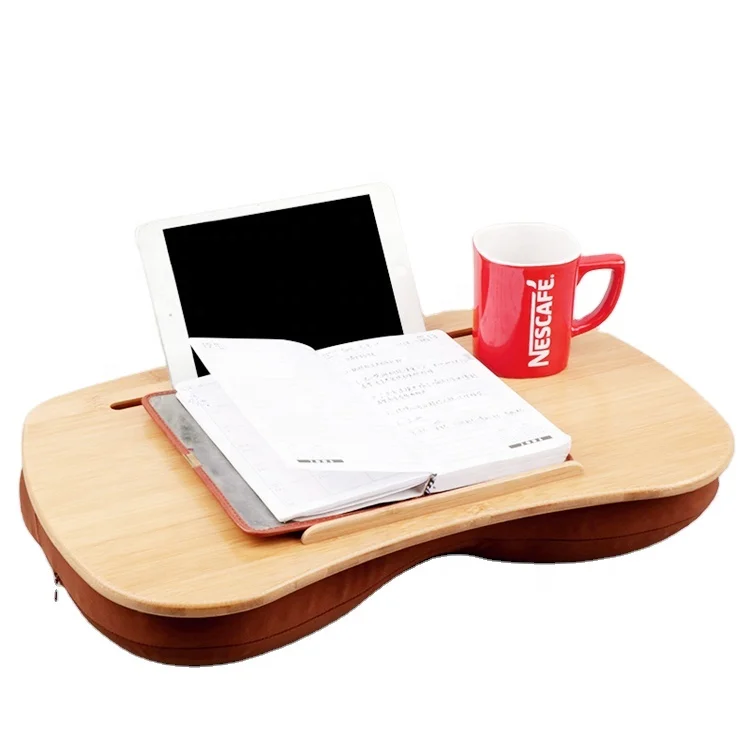 Sale stylish design laptop tray reasonable price portable bamboo wooden laptop tray