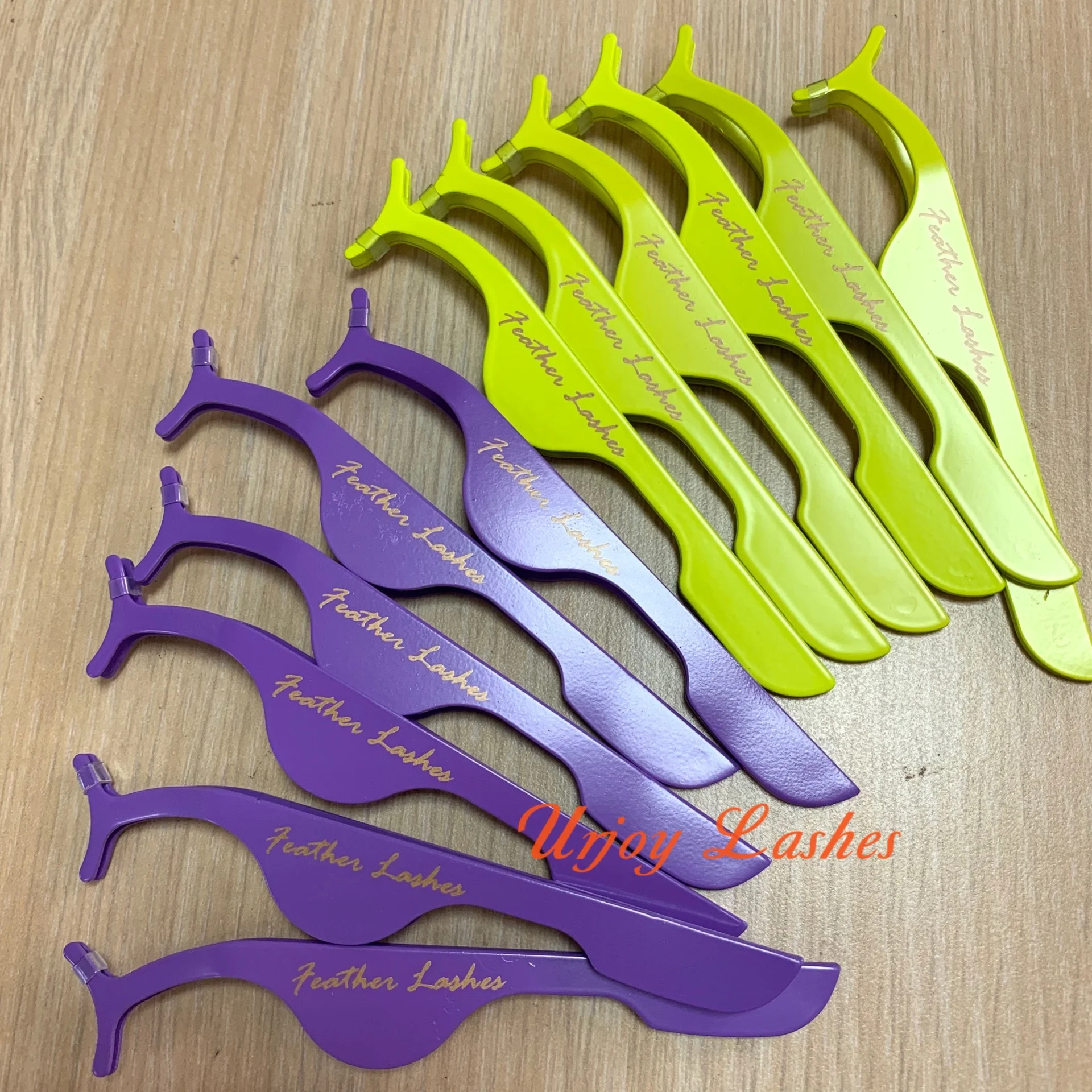 New Product Lashes make Up Tools Stainless Steel Eyelash Tweezers Personalized 3d Eyelash Tweezers