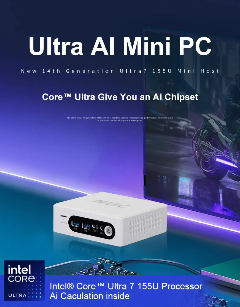INYUDA NUC компьютер I5/I7 12-й мини-ПК 16 ГБ DDR4 128 г/256 ГБ/512 SSD поддержка 4k WIFI Type-c зарядное устройство для игр офис бизнес