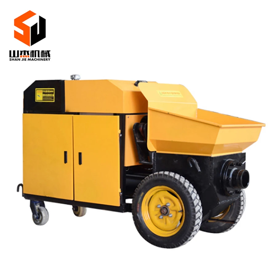Concrete Mixer With Pump Made European