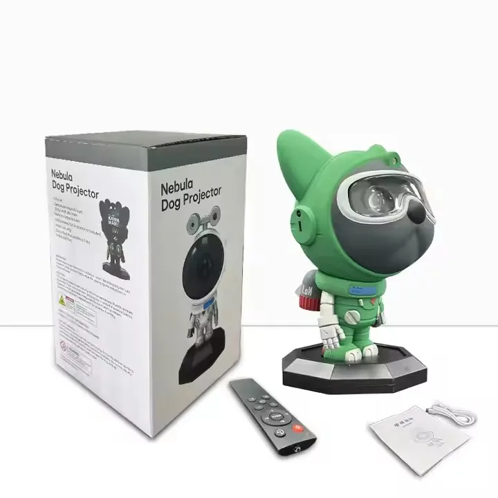 LED Projection Spaceman Bed Lamp Night Light Smart Led Rechargeable Astronaut Portable Mini Projector Star Sky Night Light