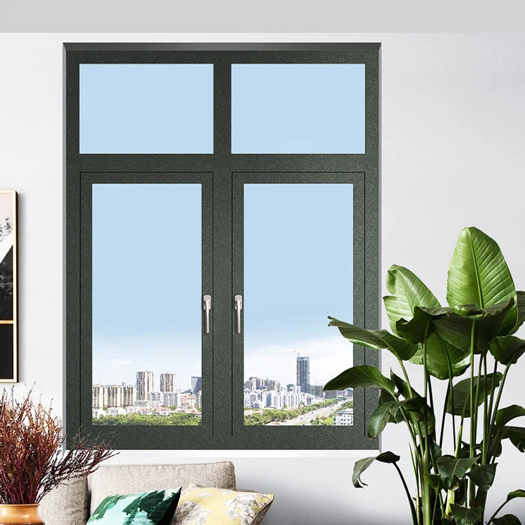  HS-ASW21 высококачественное алюминиевое окно алюминиевая рама тройное остекление горизонтальные горки для