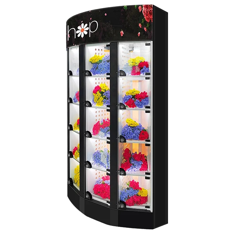 wholesale flower vending machine price flower bouquet flower vending machine japan