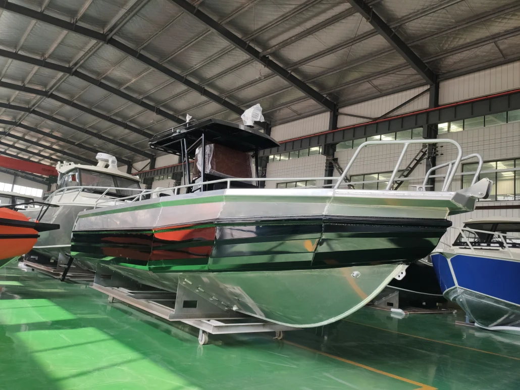 New 7.5M 25FT Easycraft Buoys Hull Aluminum Boat Center Console Fishing Bait Boats