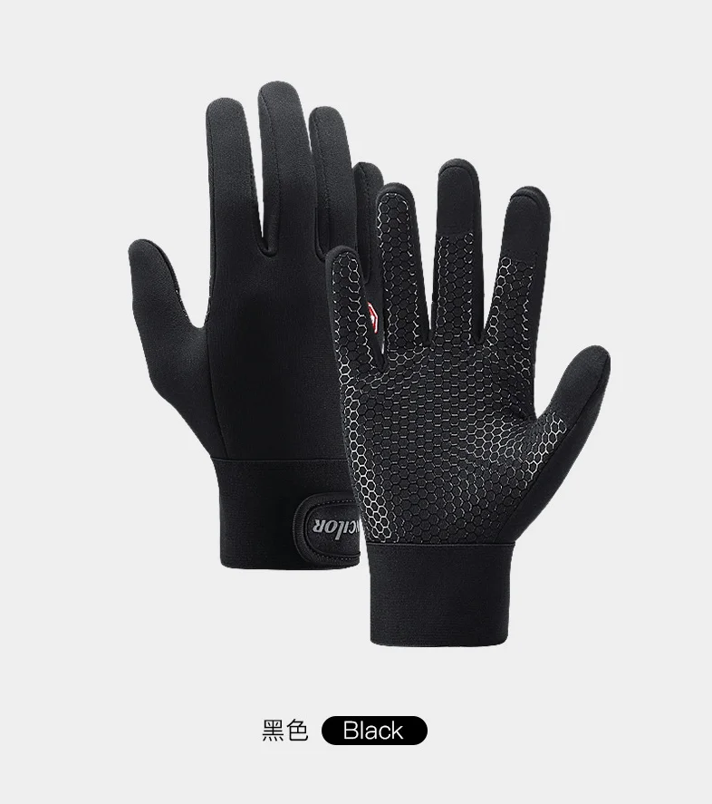 Winter Sports Non Slip Touch Screen Protection Gloves Hot Fleece Lined Mountain Waterproof Ski Gloves