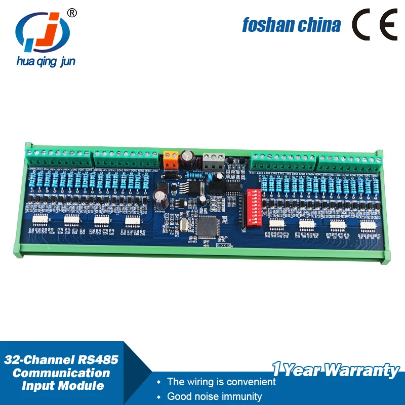 32-канальный цифровой сбора данных 24VDC с RS485 входной модуль связи Modbus RTU плата ввода-вывода для датчика