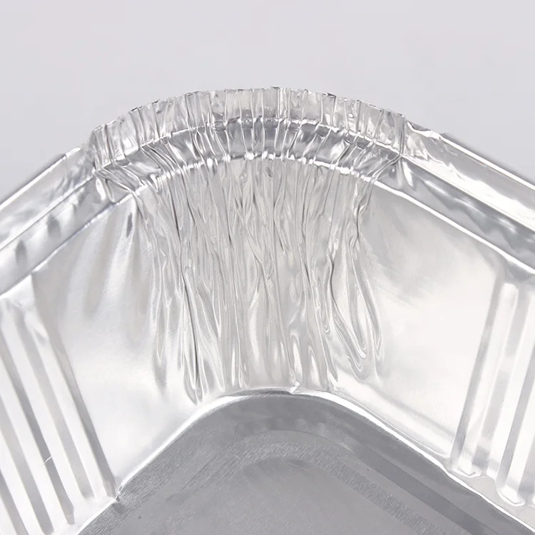 
2019 Popular wholesale high quality 750 ml aluminum foil food trays for airline 