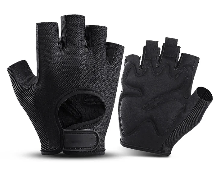 Manufacture Sports half finger gloves outdoor cycling fitness gloves climbing breathable gloves