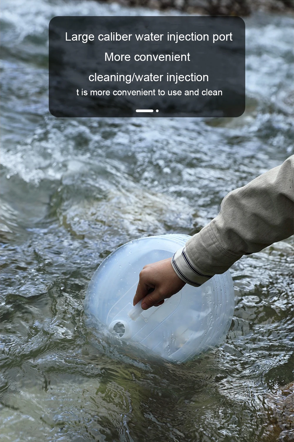 Portable Outdoor 5L 10L 15L Water Storage Tank Bag Camping Collapsible Carrier Water Container Jug For Camp Picnic Travel