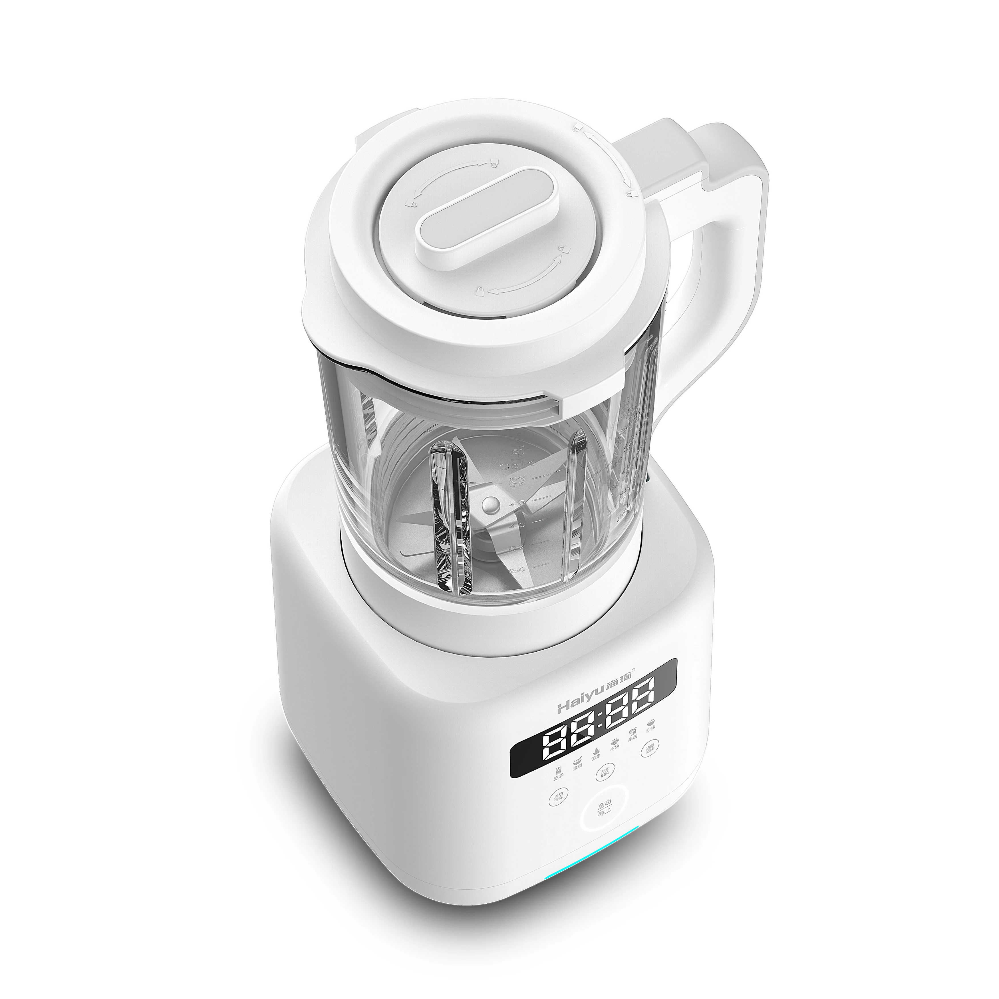 220V High Speed Power Ice Frappe Soybean Smoothie Juicer Blender for Household Appliances