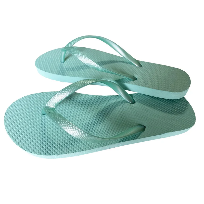 Blank Flip Flops Summer Flat Slippers Soft Non-slip Lady Shoes