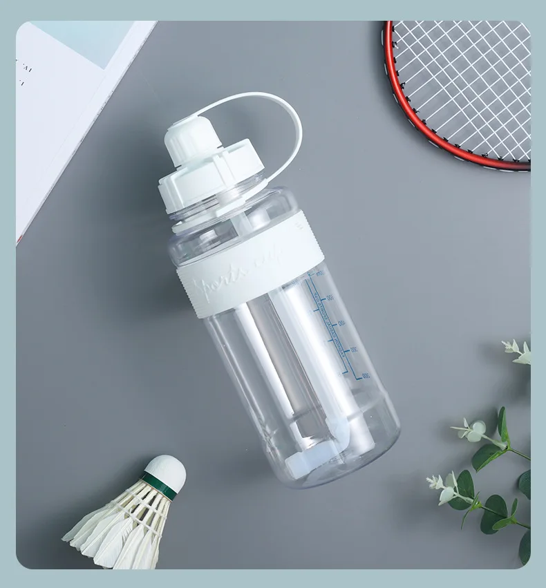 Factory Direct Supply Large Capacity 0.6L/1L/1.5L/2L Removable Sports Water Bottle