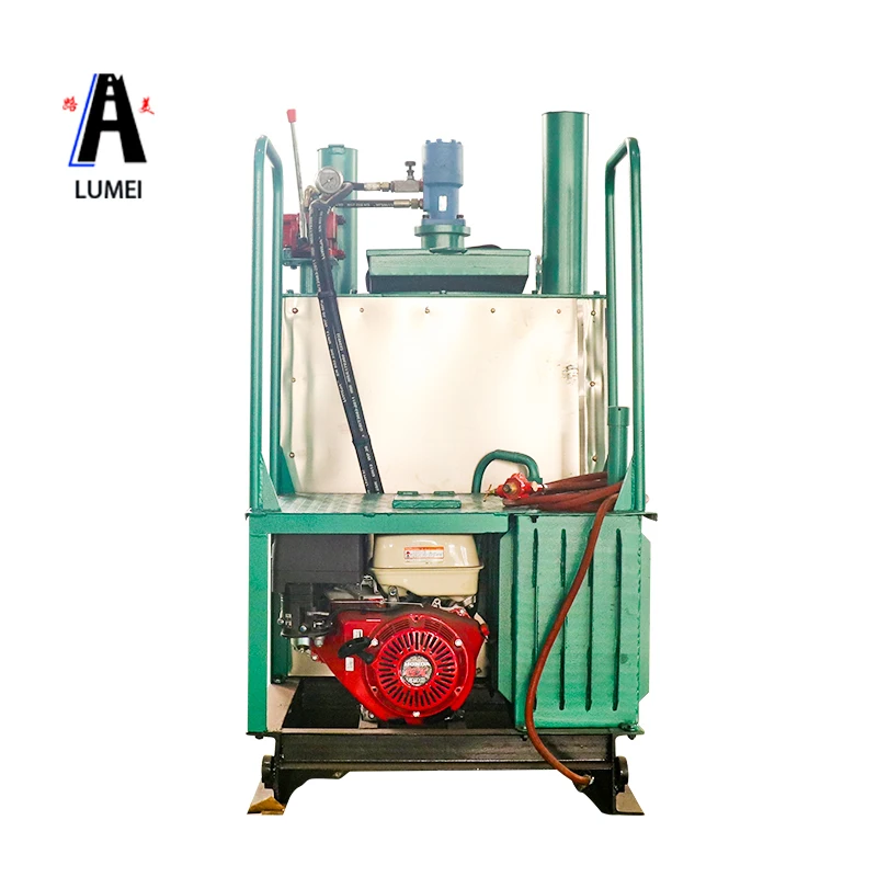 Paint Removal Double Cylinder Hydraulic Hot Melt Kettle for Thermoplastic Paint Pre Heater Boiler