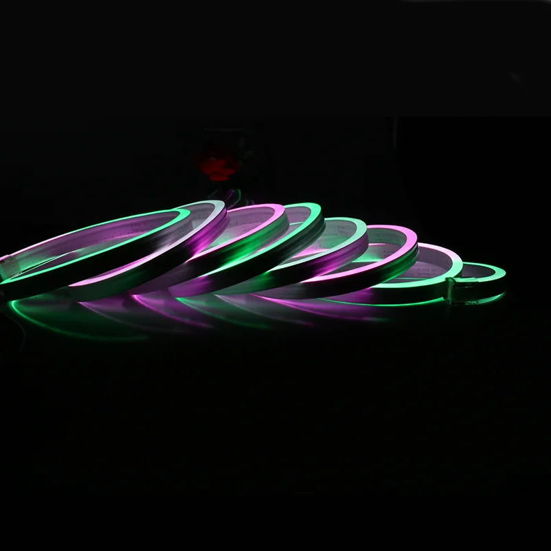 Factory Wholesale Party Supplies IP68 SMD5050 Pixel RGB WS2811 Swimming Pool LED Neon Flex Light Strip Stage Lighting
