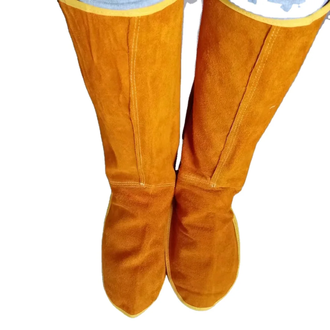 Кожаные Защитные перчатки для сварочных работ для мужчин и женщин