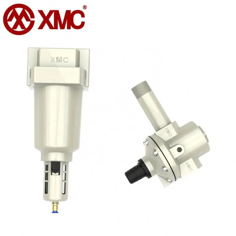 XMC Air Filter Assembly with Precision Air Flow Regulator Pneumatic Industrial Compressed Filter Portable Air Source Treatment