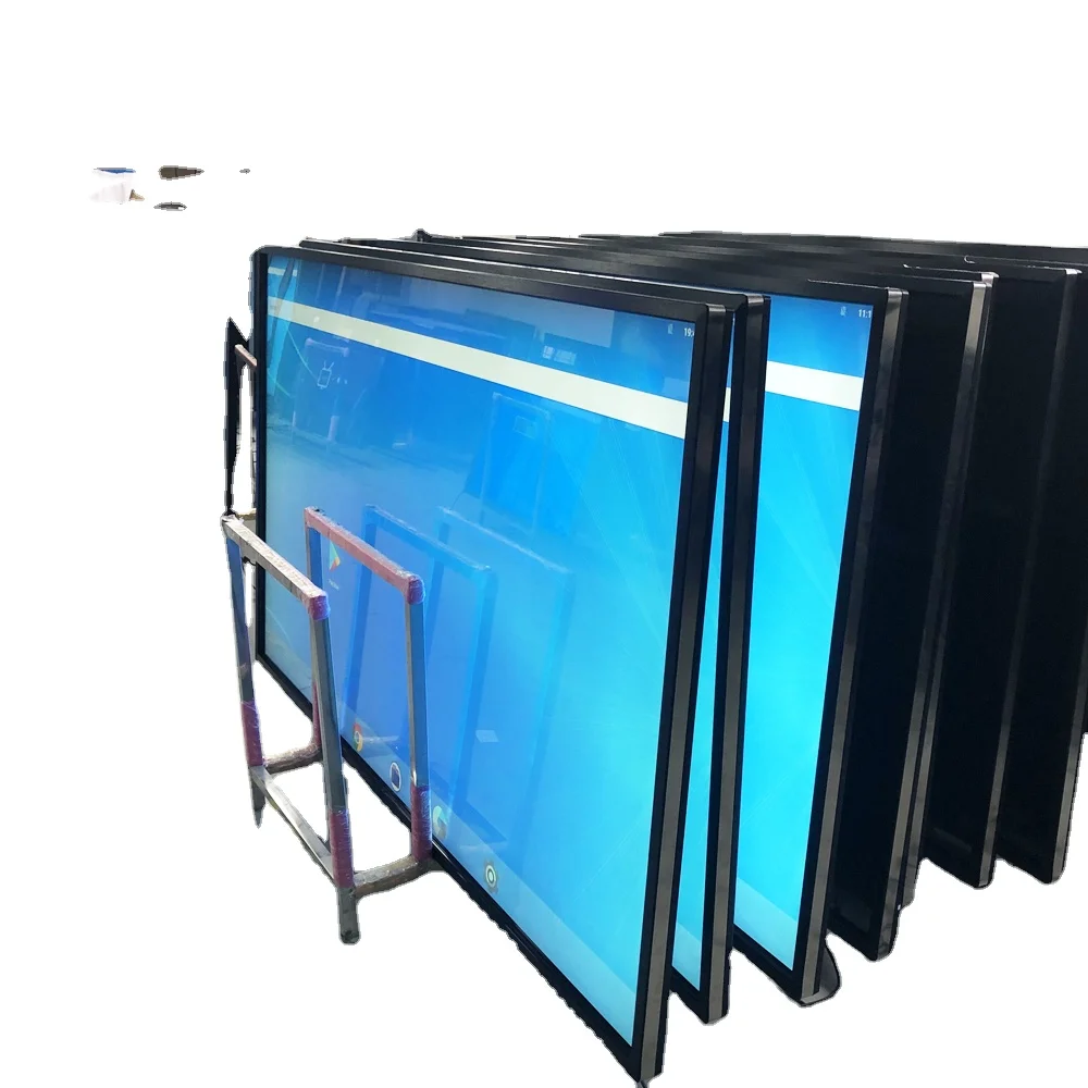 98 дюймов 4K UHD настенный мультимедийный преподаватель Full HD интегрированный компьютер белая доска сенсорный экран монитор рекламный дисплей