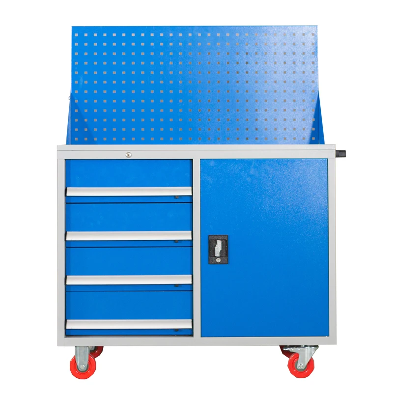 High quality durable steel repair tool cabinet Multi-function toolbox trolley with drawer