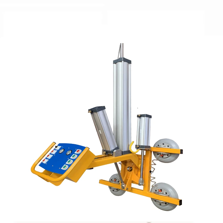 Pneumatic cantilever type vacuum glass lifter lifting machine
