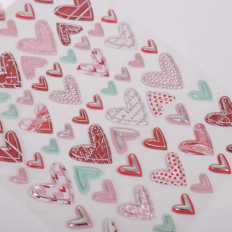 
Etsy hot sale matte sheets room decor kids 3d foam stickers wedding sticker low MOQ 