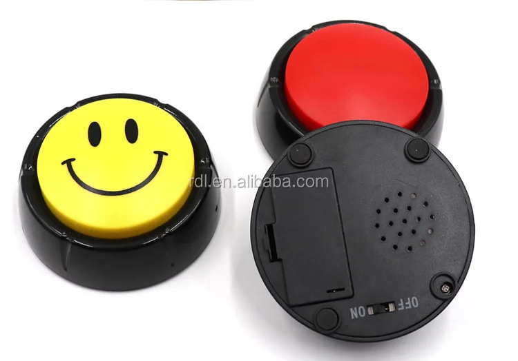 Printing Custom Logo Click Effect Large Easy Sound Module Push Machine Cash Register Sound Button