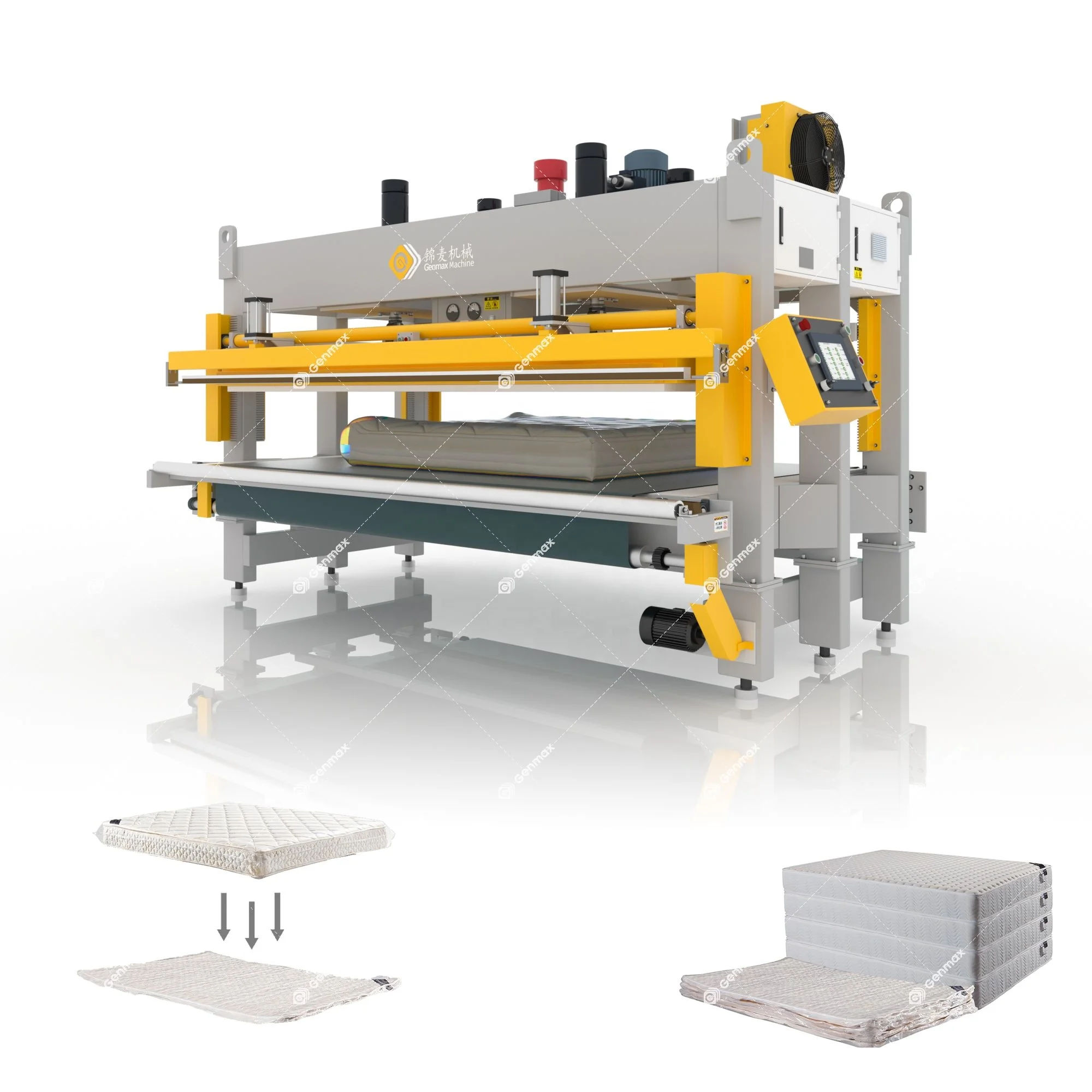 ZYSJ-80 Automatic Foam Mattress/Spring Mattress Vacuum Compression Packing Machine