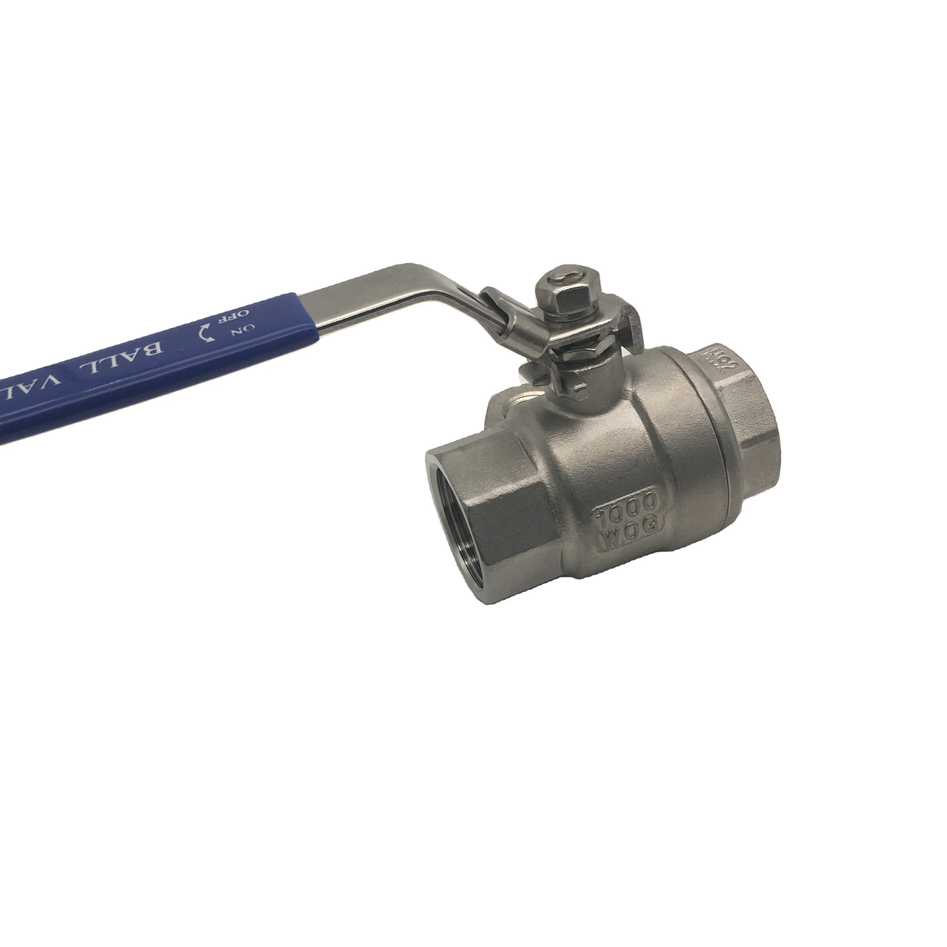 1/2' DN15 2 Inch Stainless Steel SS 304 China Valve Suppliers PTFE Seat Gas Ball Valves Price Flow Control Water System Valve