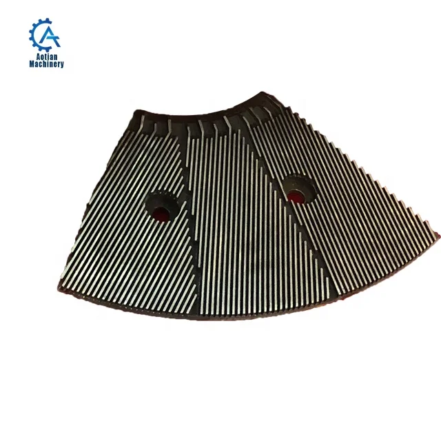 Шлифовальный сегмент двойной диск Refiner пластина для ткани бумага целлюлозы делая машину линии