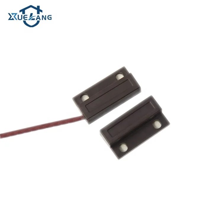 Боковые провода белого/коричневого цвета с проводами 250 мм магнитный датчик поверхностного монтажа дверной контакт язычком OKI