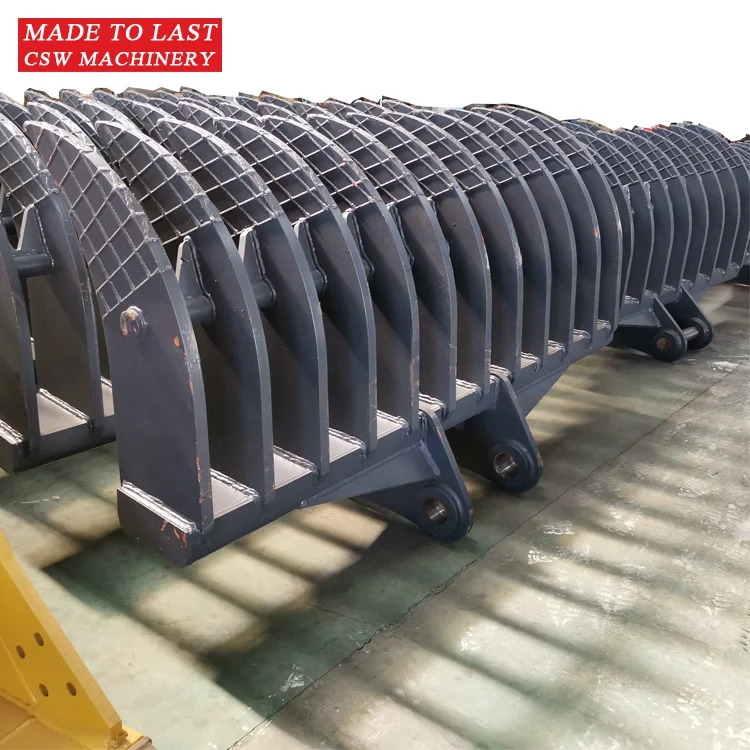 Wholesale Price Excavator Digger Rake Excavator Bucket Excavator Rake